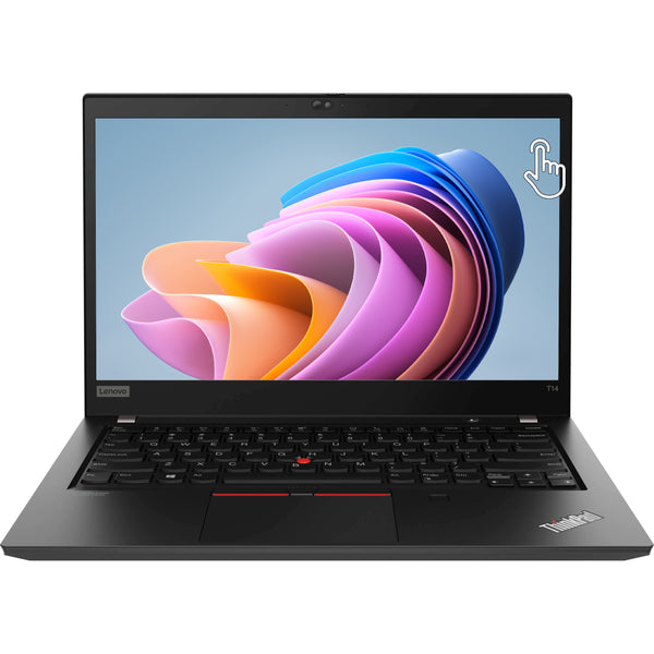 Lenovo Thinkpad T14 (Gen 1) 14" Touchscreen Laptop, i5 10310U 1.7Ghz, 32GB DDR4, 256GB NVMe SSD, 1080p Full HD, Thunderbolt 3, HDMI, Webcam, Windows 11 Pro (Refurbished Grade BLCD)